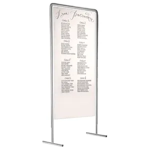 План рассадки серебряный с подсветкой