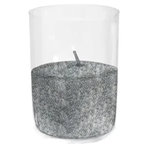 Насыпные свечи, графитовый воск 16 см высота, 5 см диаметр