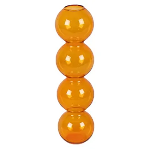 Ваза "Ball" max янтарная