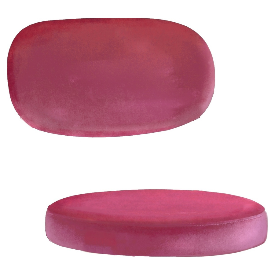 Чехол на стул Монако рубиновый - Фото миниатюра 1