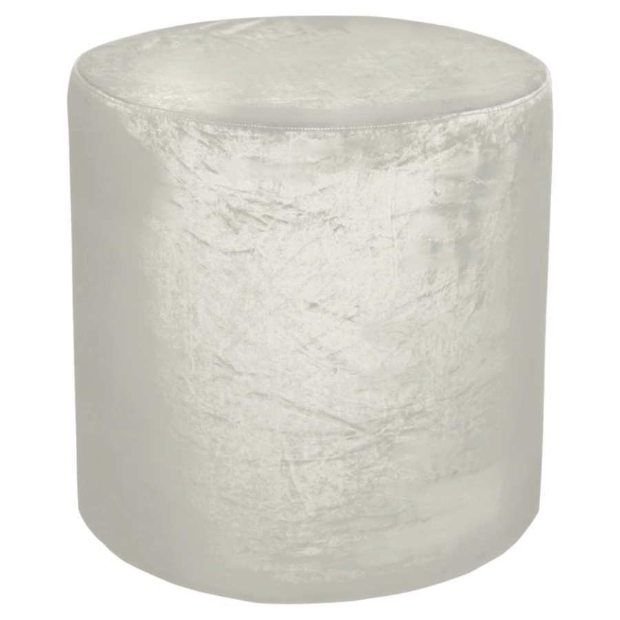 Чехол на пуф кремовый - Фото миниатюра 1