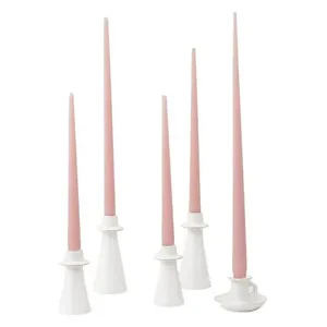 Свечи ручной работы Бледно-пудровый