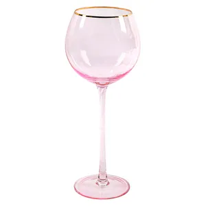 Бокал "Рона" макси нежно-розовый