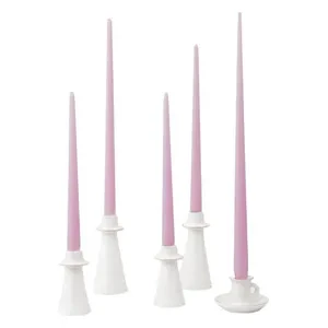 Свечи ручной работы Нежная Сирень