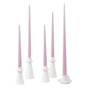 Свечи ручной работы Нежная Сирень