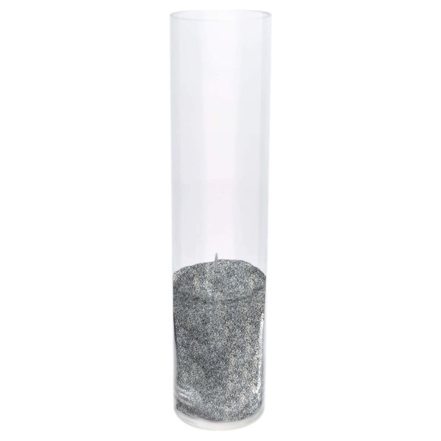 Насыпные свечи, графитовый воск, 17 см высота, 12 см диаметр - Фото миниатюра 1