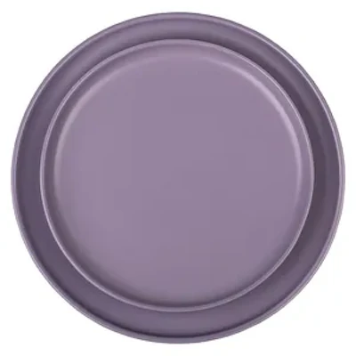 Набор тарелок "Киото" пепельно-фиолетовый - изображение 1