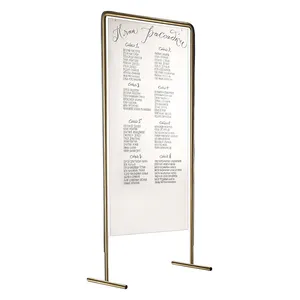 План рассадки золотой с подсветкой