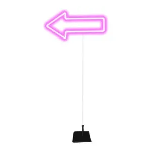 Указатель "Стрелка" из неона