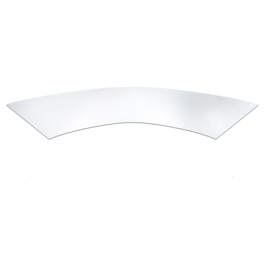 Столешница "Изабель" прозрачное стекло - Фото миниатюра 1