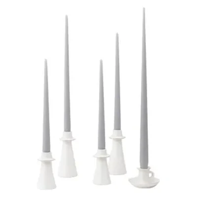 Свечи ручной работы Светло-серые - изображение 1