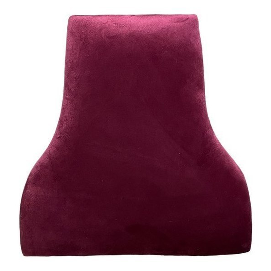 Подушка стула «Вашингтон», бургундский красный бархат - Фото миниатюра 1