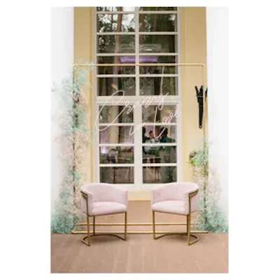 Стойка золотая 200см - изображение 2