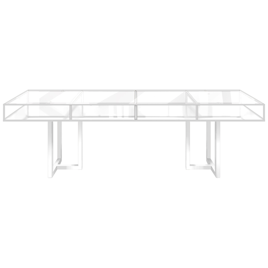 Стол "Лофт белый" прямоугольный, белый - Фото миниатюра 1