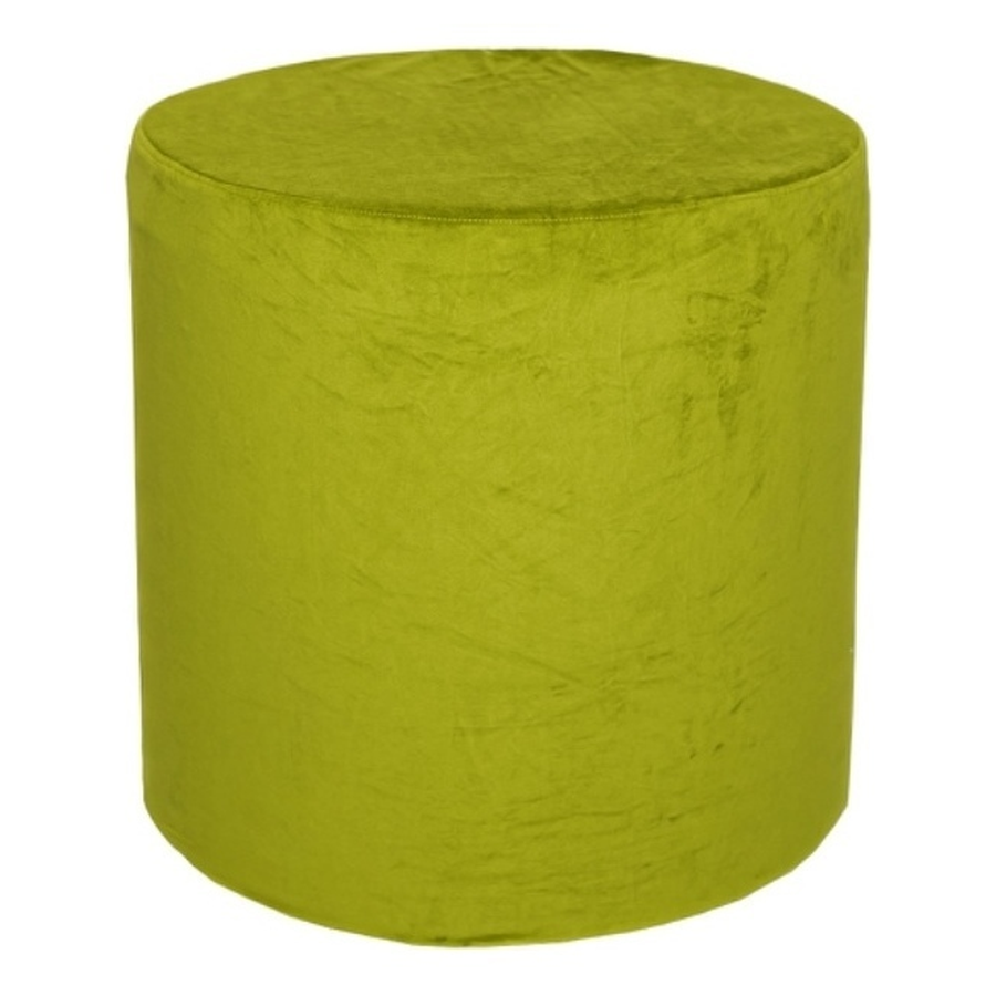 Чехол на пуф оливковый - Фото миниатюра 1