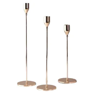 Комплект из 3-х подсвечников Арес золото