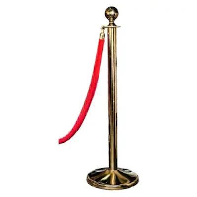 Стойка с канатом "Слим" золото - изображение 1