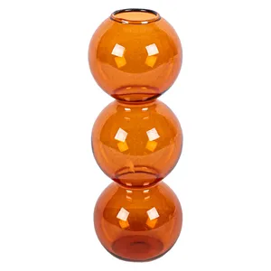 Ваза "Ball" mini янтарная