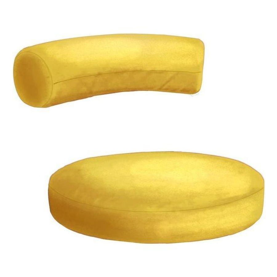 Чехол на стул Токио лимонный - Фото миниатюра 1