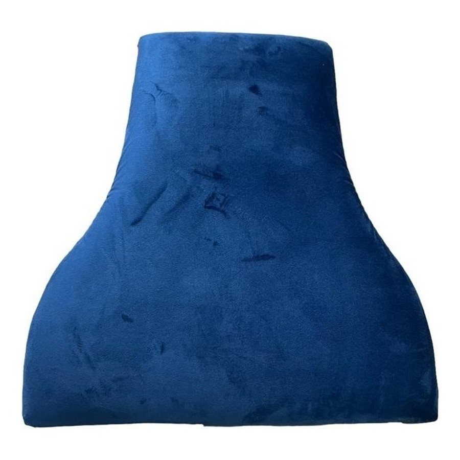 Подушка стула «Вашингтон», Синий бархат - Фото миниатюра 1