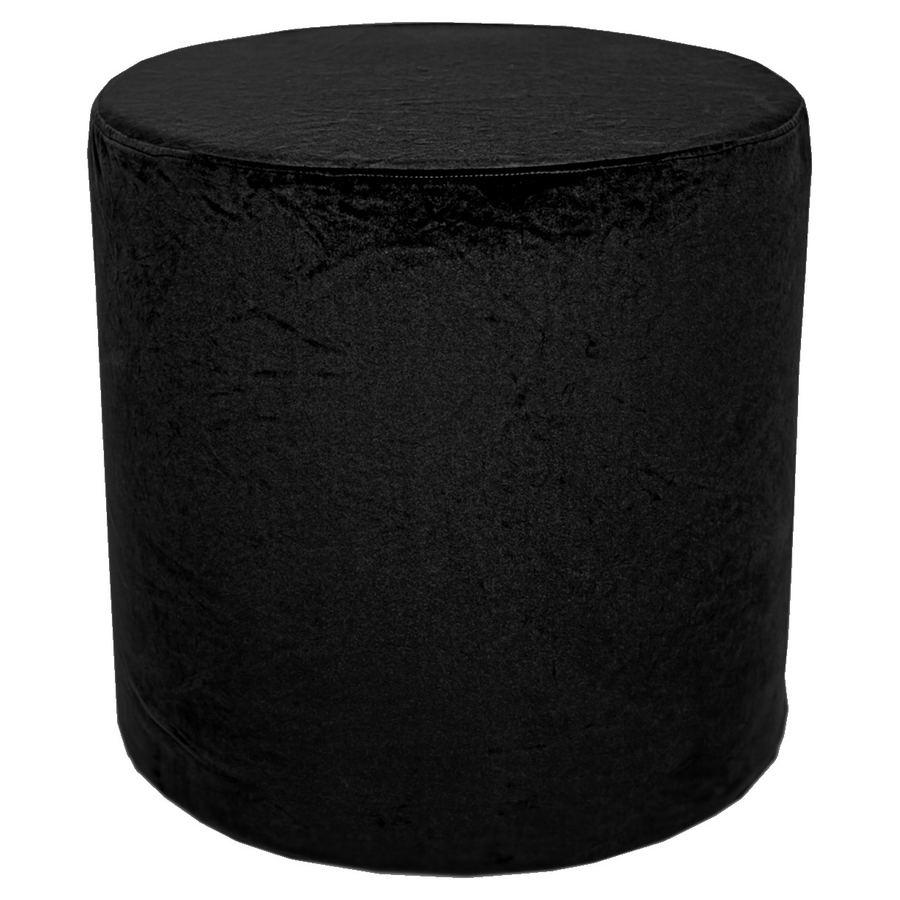 Чехол на пуф тотал блэк - Фото миниатюра 1