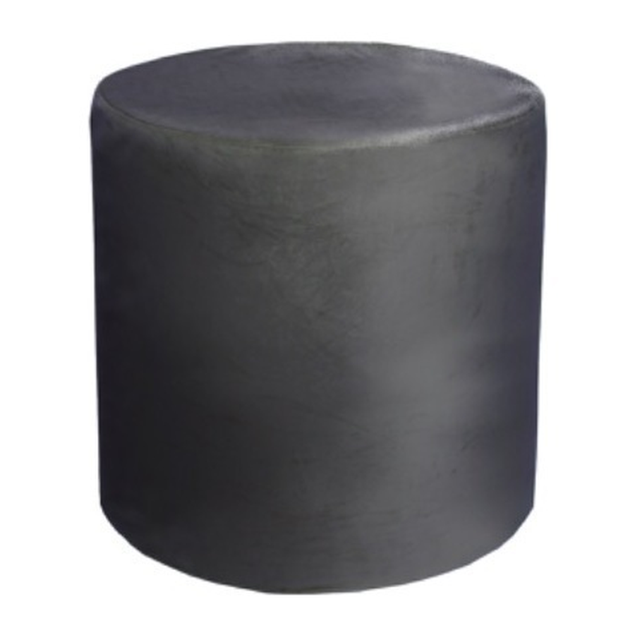 Чехол на пуф графитовый - Фото миниатюра 1