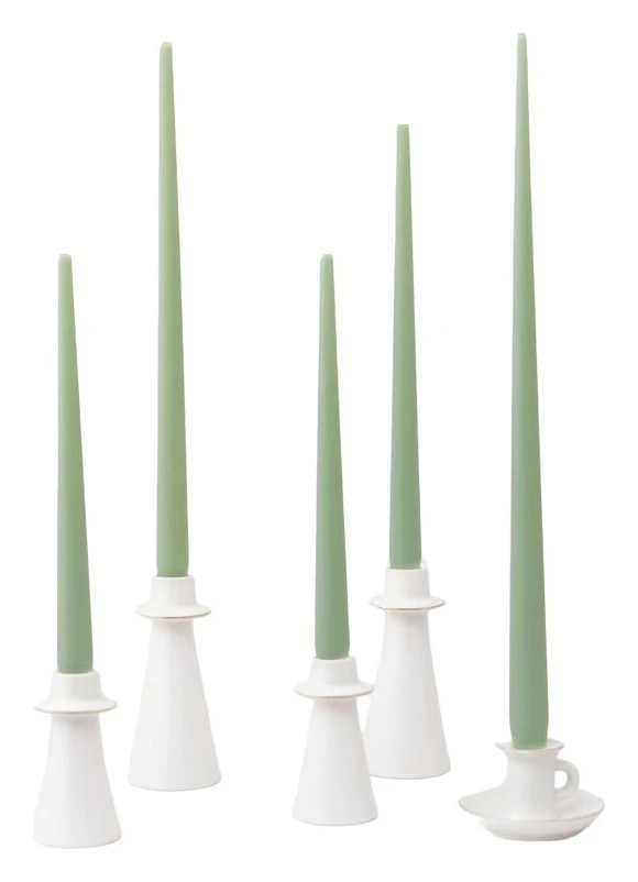 Свечи ручной работы Оливковые