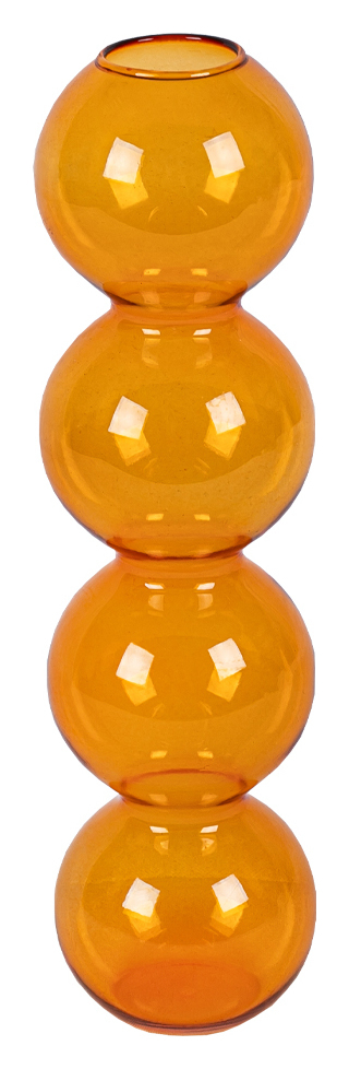 Ваза "Болл" макси янтарная