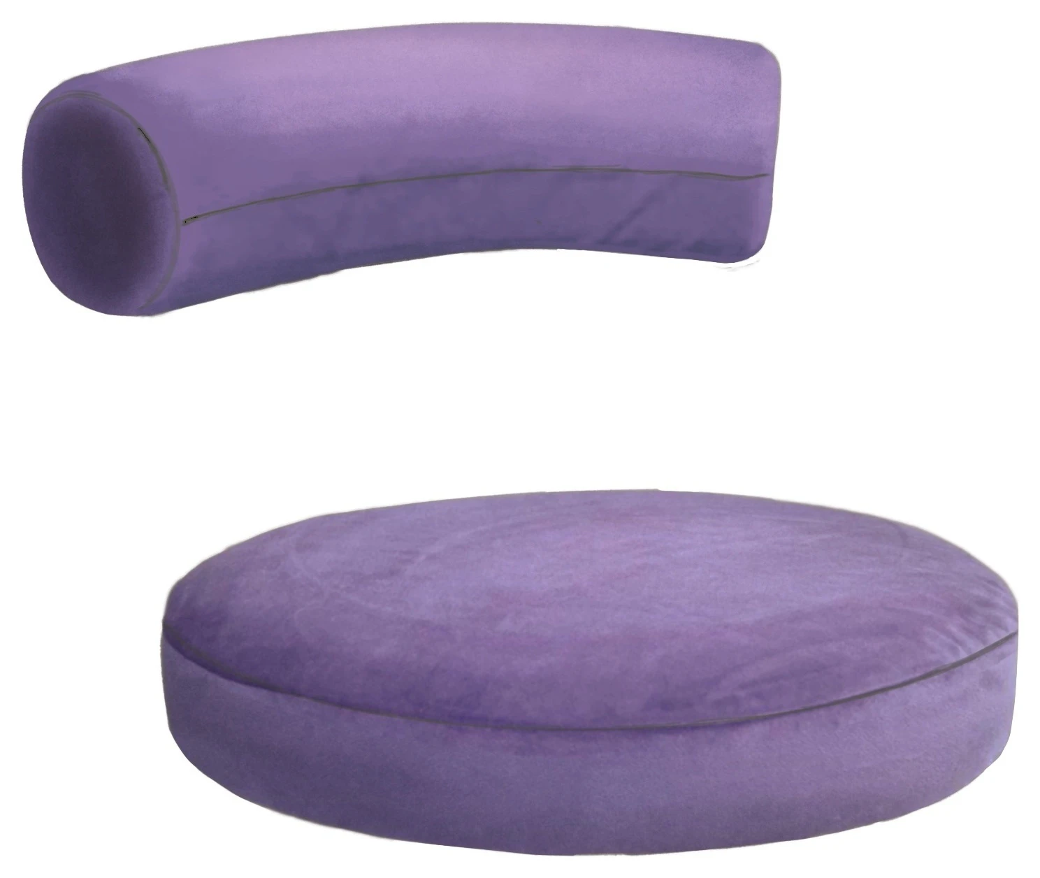 Чехол на стул Токио фиолетовый