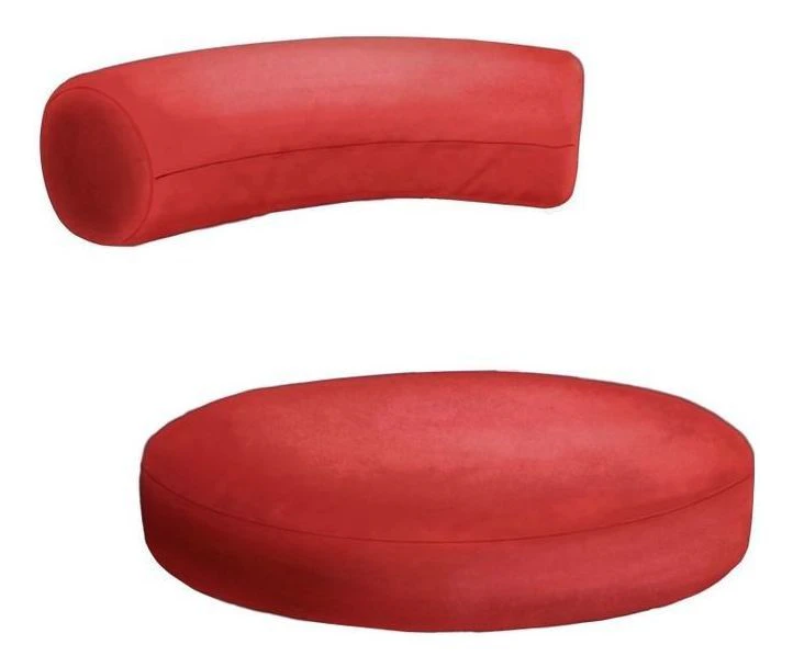 Чехол на стул Токио алый