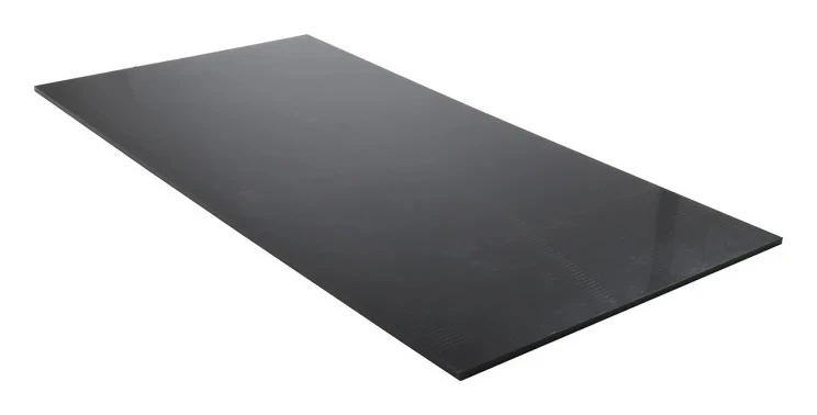 Пластик для "Лофт" стола прямоугольный черный