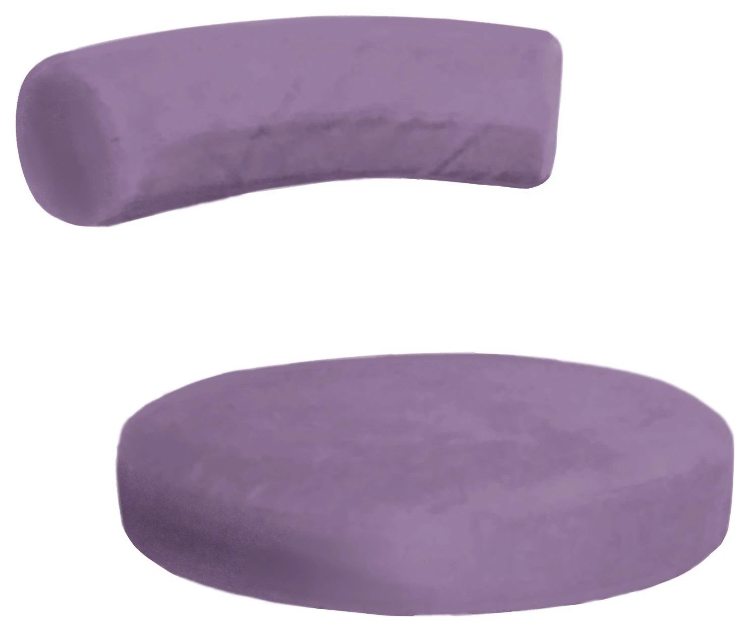 Чехол на стул Токио лавандовый