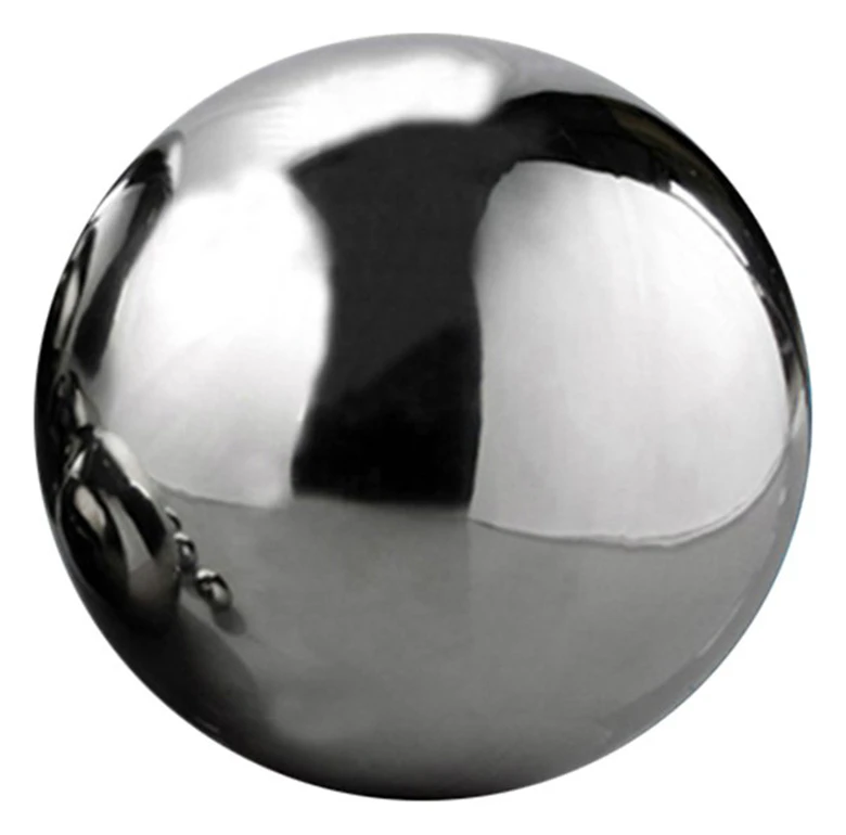 Шар серебро металл