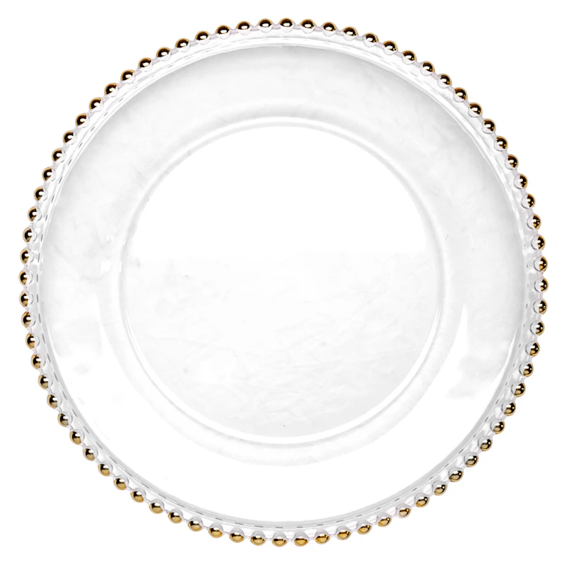 Подстановочная тарелка "Золотой жемчуг"