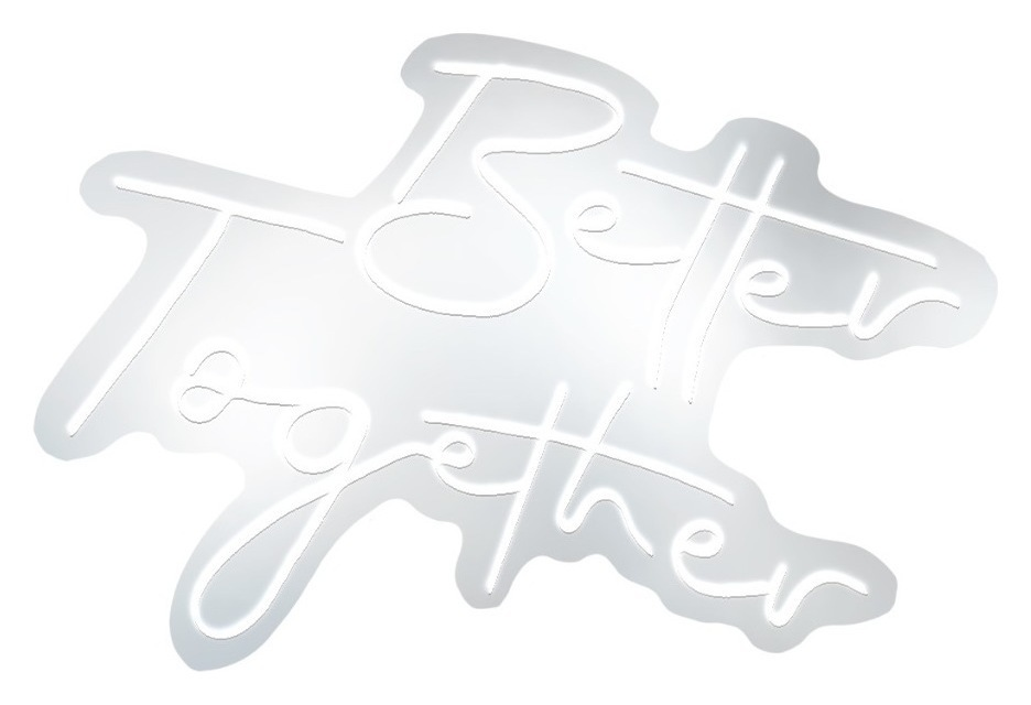 Неоновая вывеска Better Together