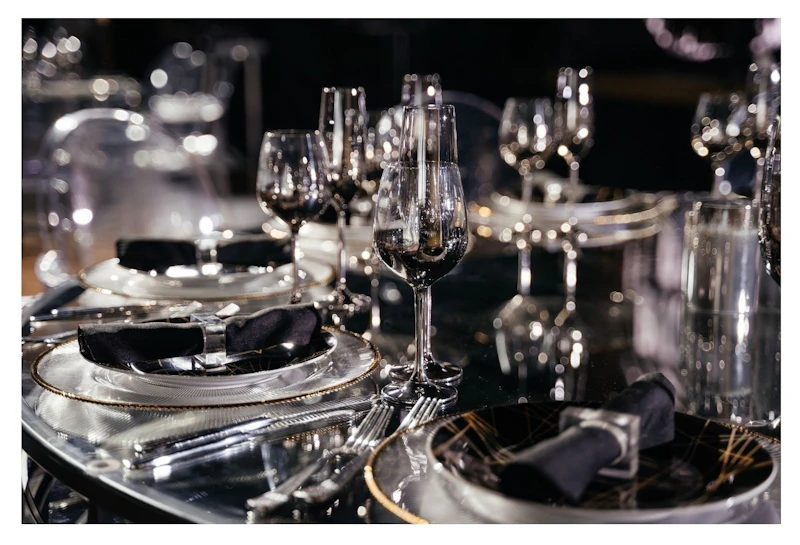 Бокал для шампанского "Фог" градиент