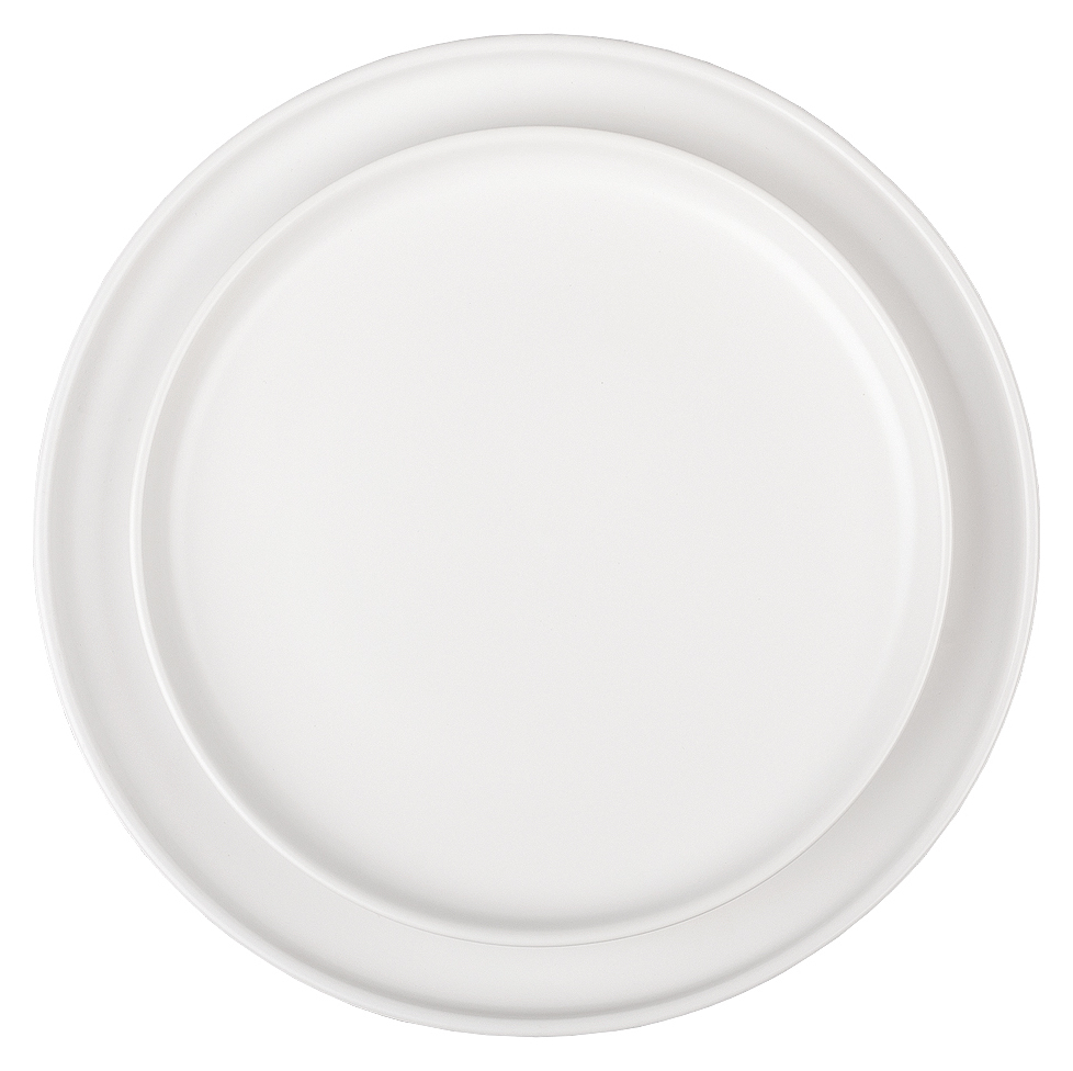 Набор тарелок "Киото" белые