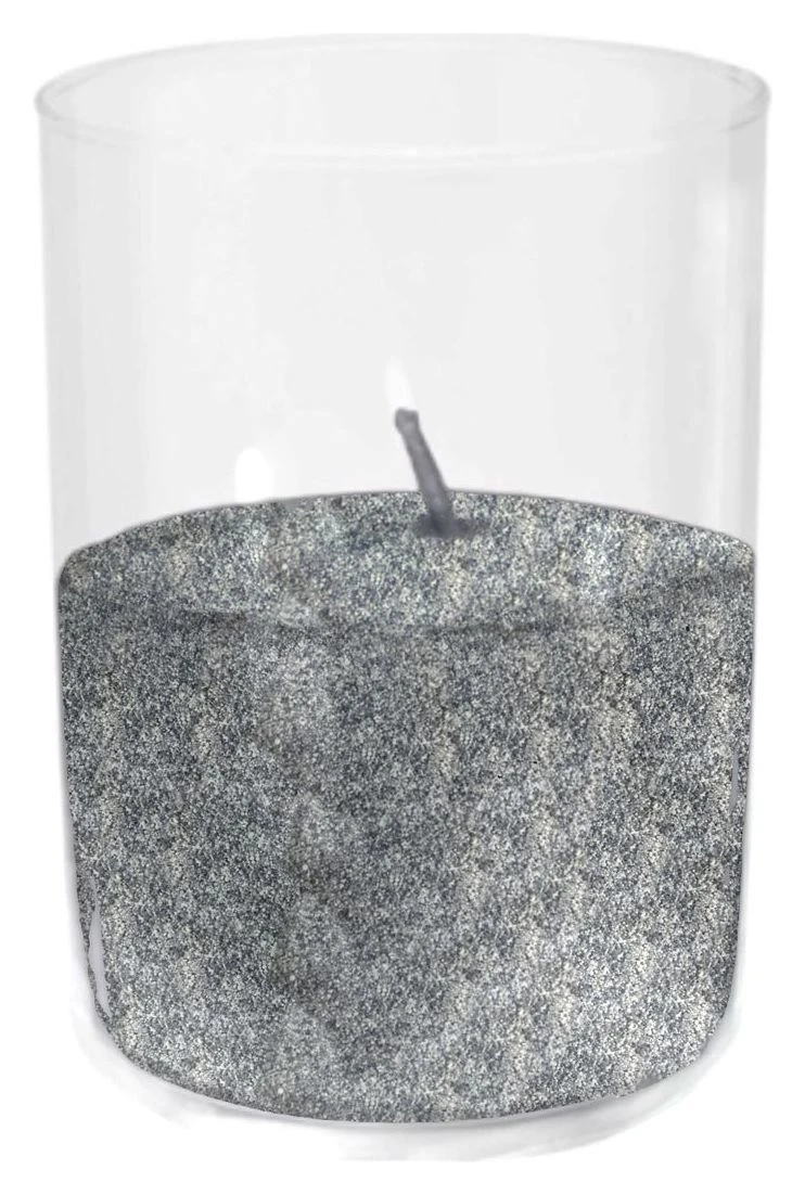 Насыпные свечи, графитовый воск 16 см высота, 5 см диаметр