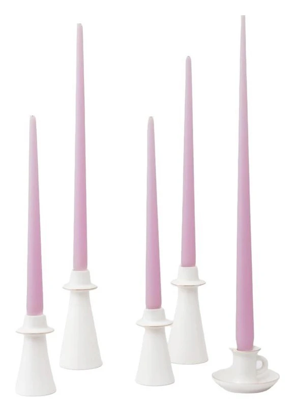 Свечи ручной работы Нежная Сирень