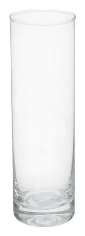 Ваза цилиндр 15 см высота, 6.5 см диаметр