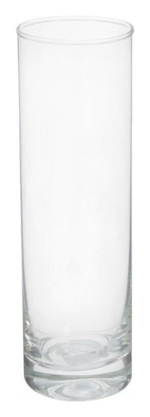 Ваза цилиндр 15 см высота, 6.5 см диаметр