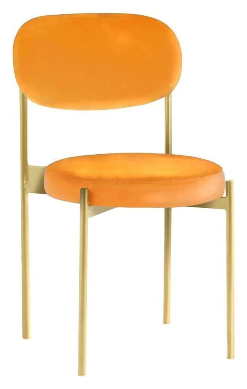 Стул Монако золото облепиховый