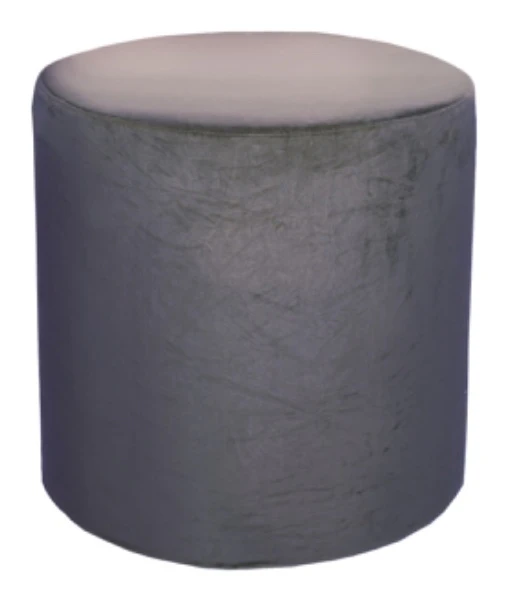 Чехол на пуф mini темно серый