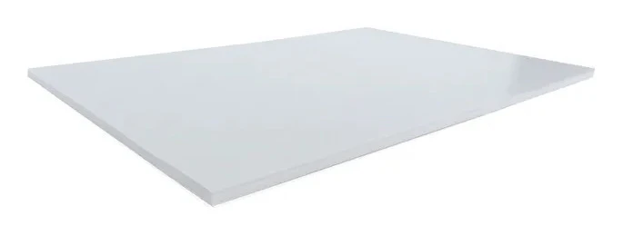 Пластик для "Лофт" стола белый прямоугольный
