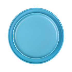 Набор тарелок "Киото" голубой