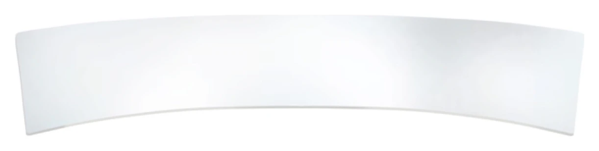 Столешница для стола "Волна" прозрачное стекло