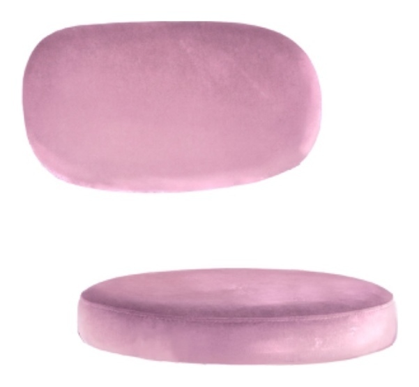 Чехол на стул Monaco нежно-розовый