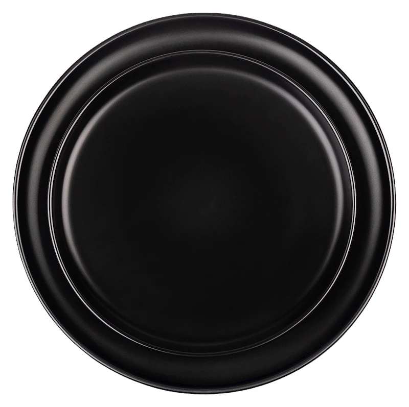 Набор тарелок "Киото" черные