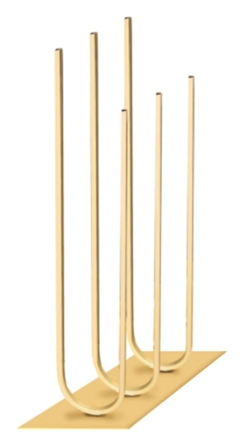 Стойка золото "Волна"
