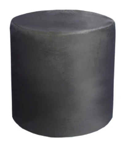 Чехол на пуф графитовый